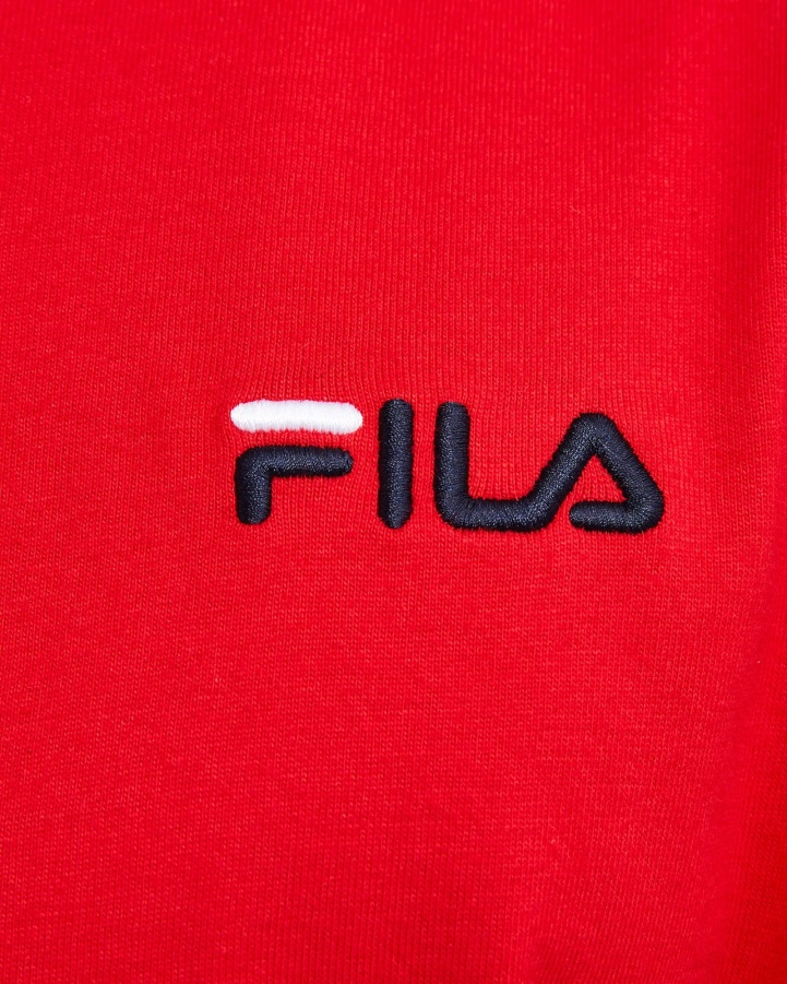Fila Red Classic Men's Ringer Tee