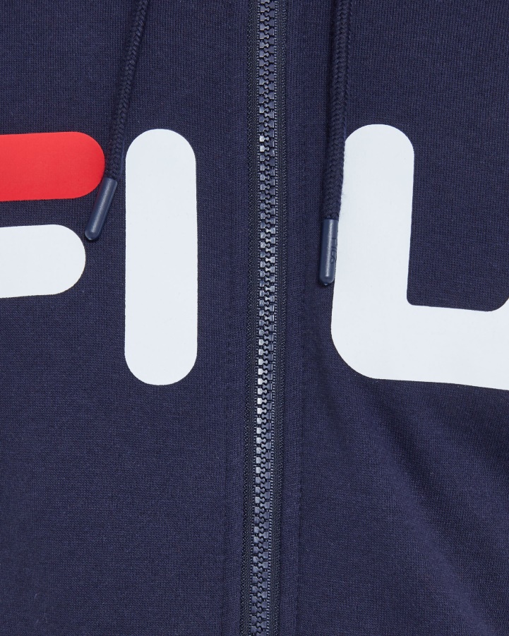 New Navy Classic Unisex Zip Jacket Fila