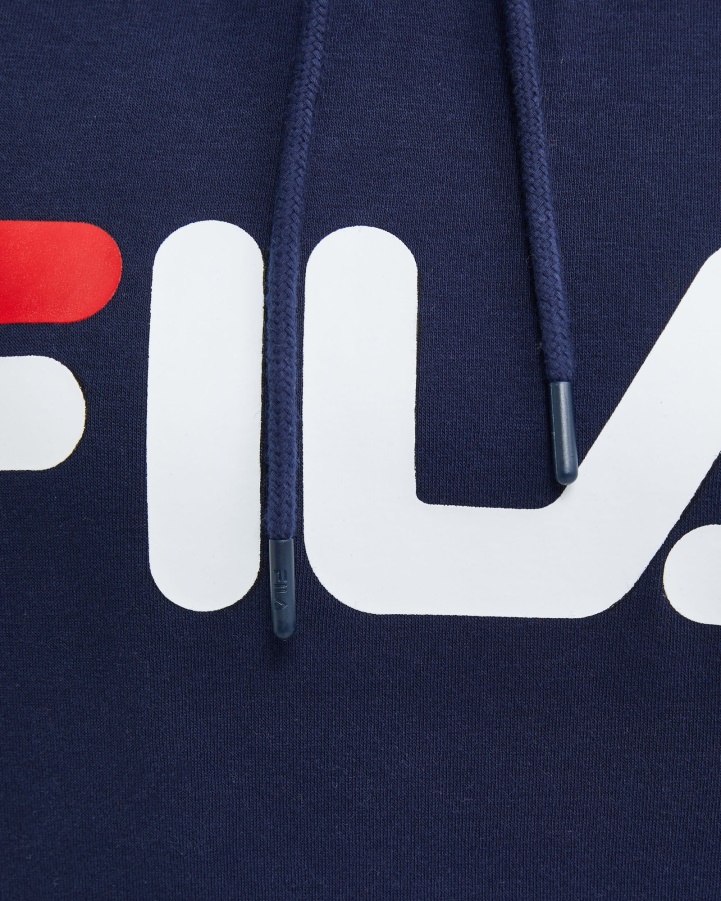 Classic Unisex Hood Fila New Navy