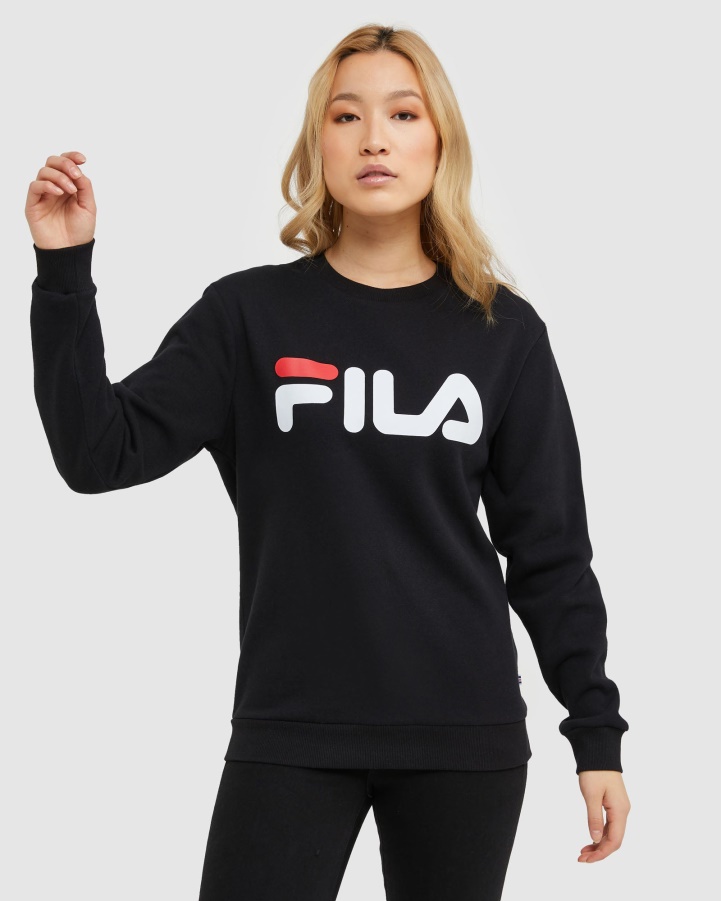 Fila Black Classic Unisex Crew