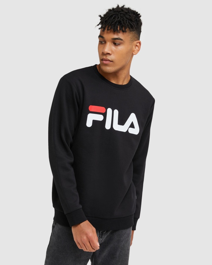 Fila Black Classic Unisex Crew