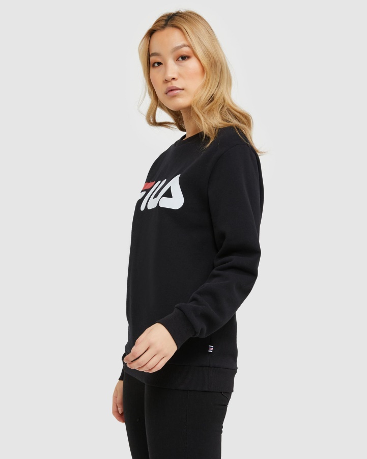 Fila Black Classic Unisex Crew