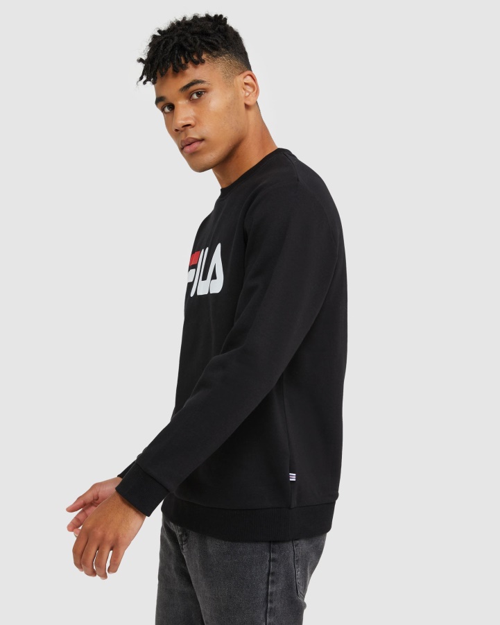 Fila Black Classic Unisex Crew