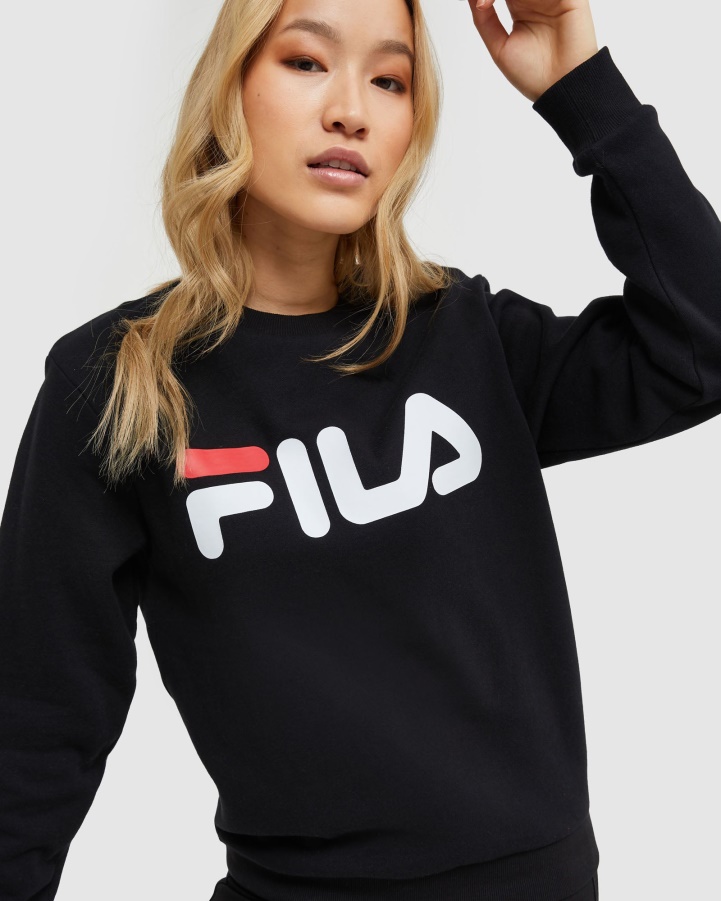 Fila Black Classic Unisex Crew
