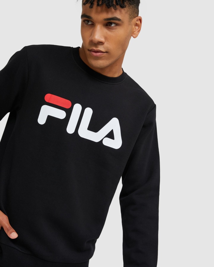 Fila Black Classic Unisex Crew