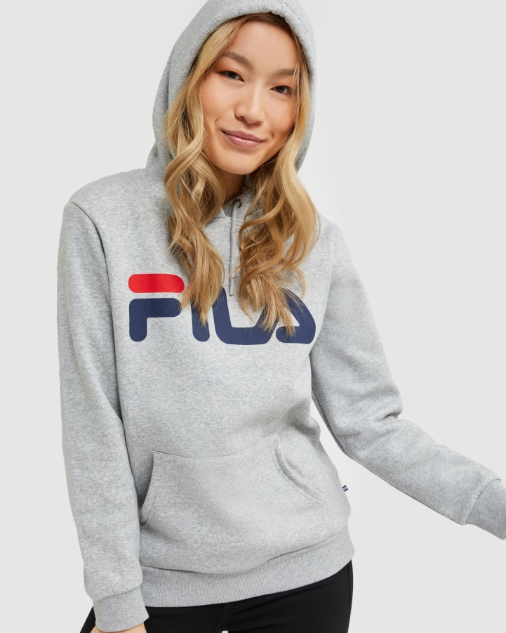 Silver Marle Classic Unisex Hood Fila
