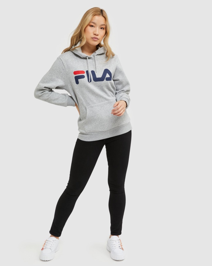 Silver Marle Classic Unisex Hood Fila