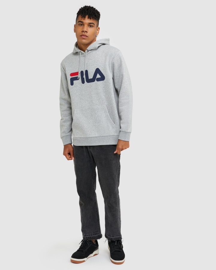 Silver Marle Classic Unisex Hood Fila
