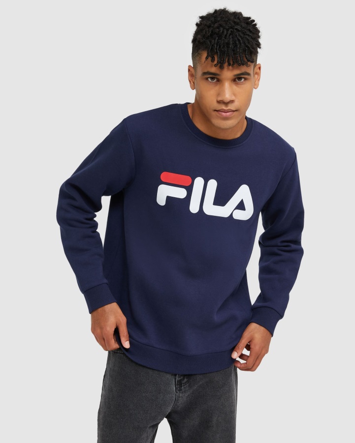 Fila Classic Unisex Crew New Navy