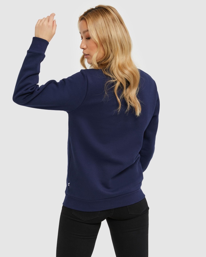 Fila Classic Unisex Crew New Navy