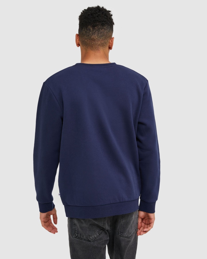 Fila Classic Unisex Crew New Navy