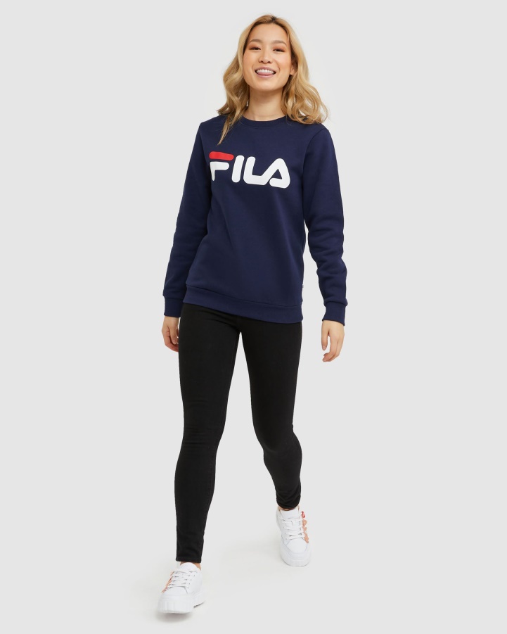 Fila Classic Unisex Crew New Navy