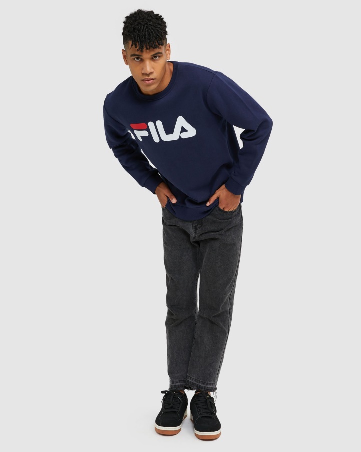 Fila Classic Unisex Crew New Navy