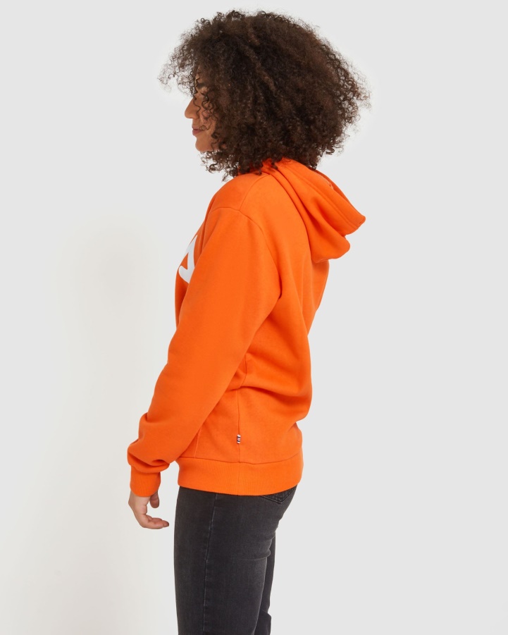 Classic Unisex Hood Fila Red Orange