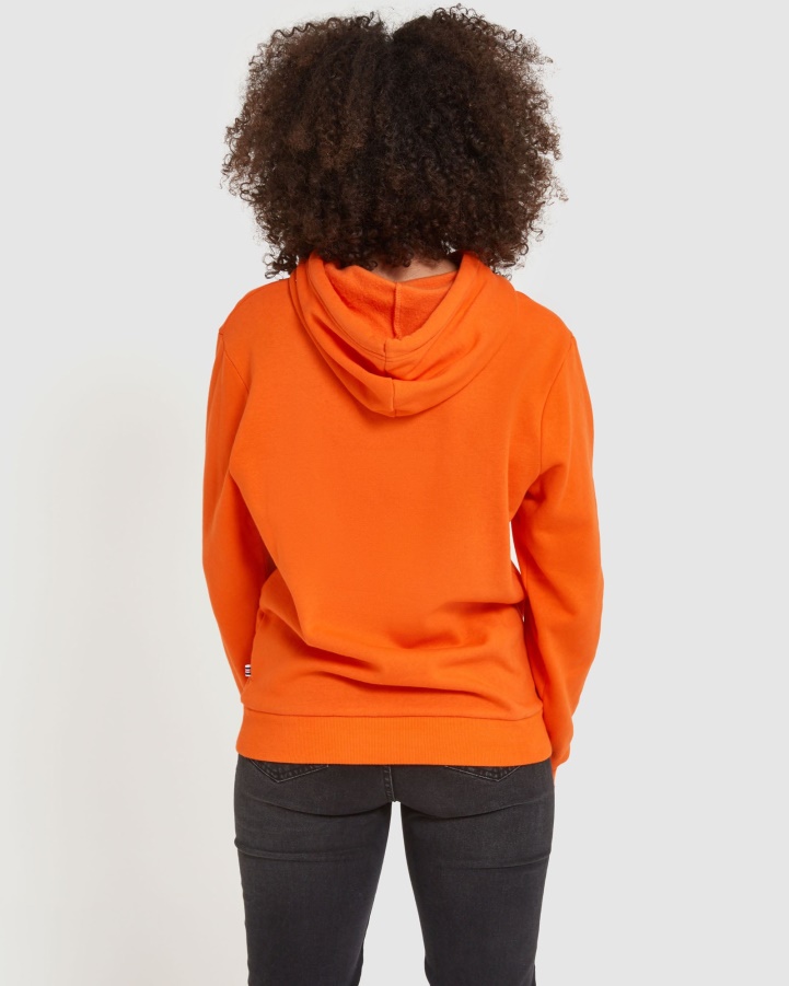 Classic Unisex Hood Fila Red Orange