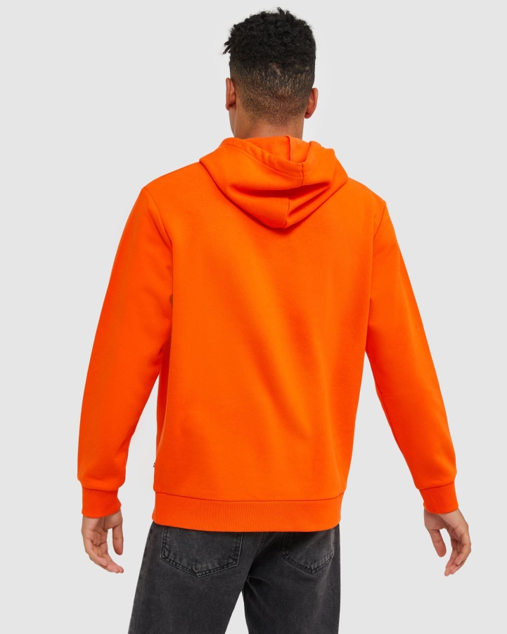 Classic Unisex Hood Fila Red Orange