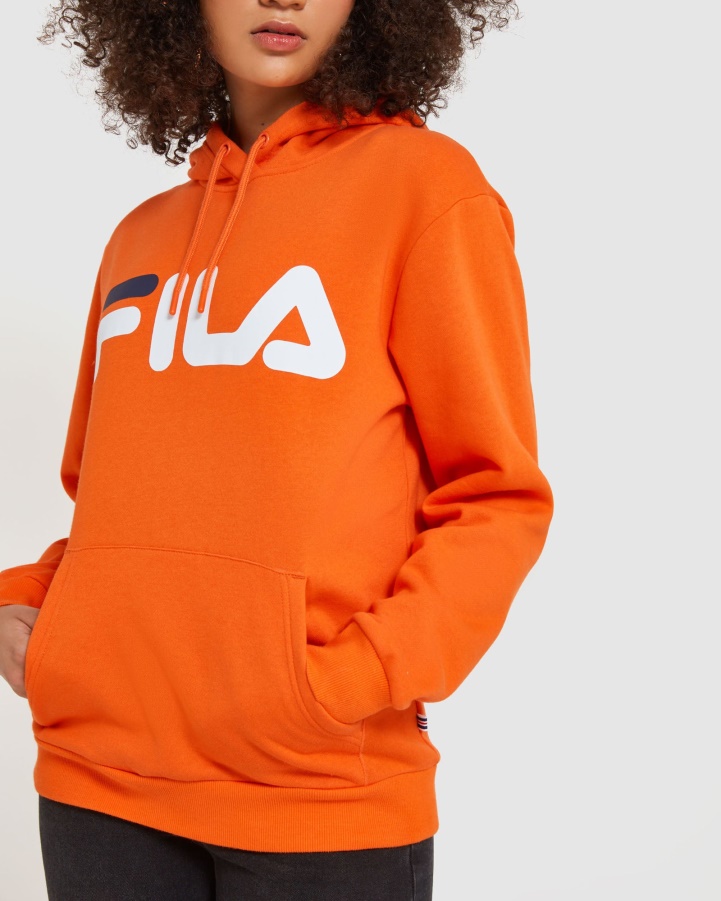 Classic Unisex Hood Fila Red Orange