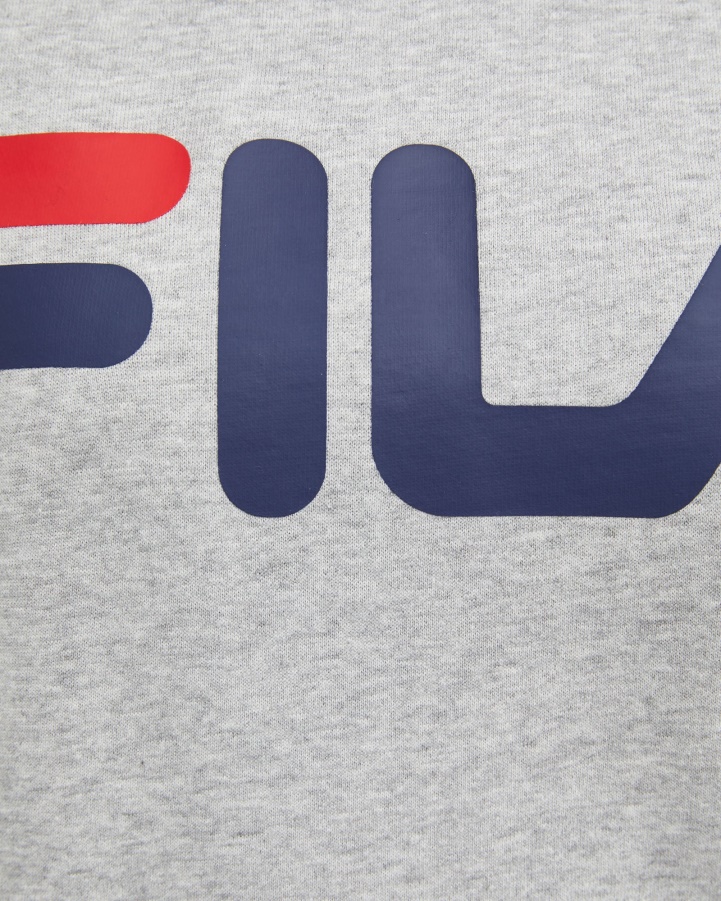 Classic Unisex Crew Silver Marle Fila