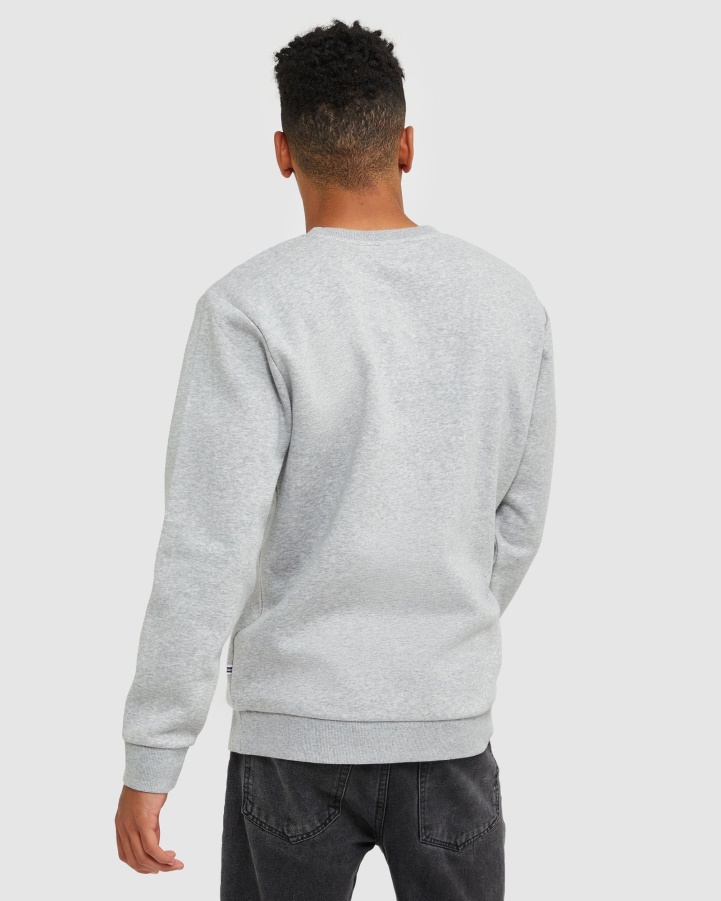 Classic Unisex Crew Silver Marle Fila