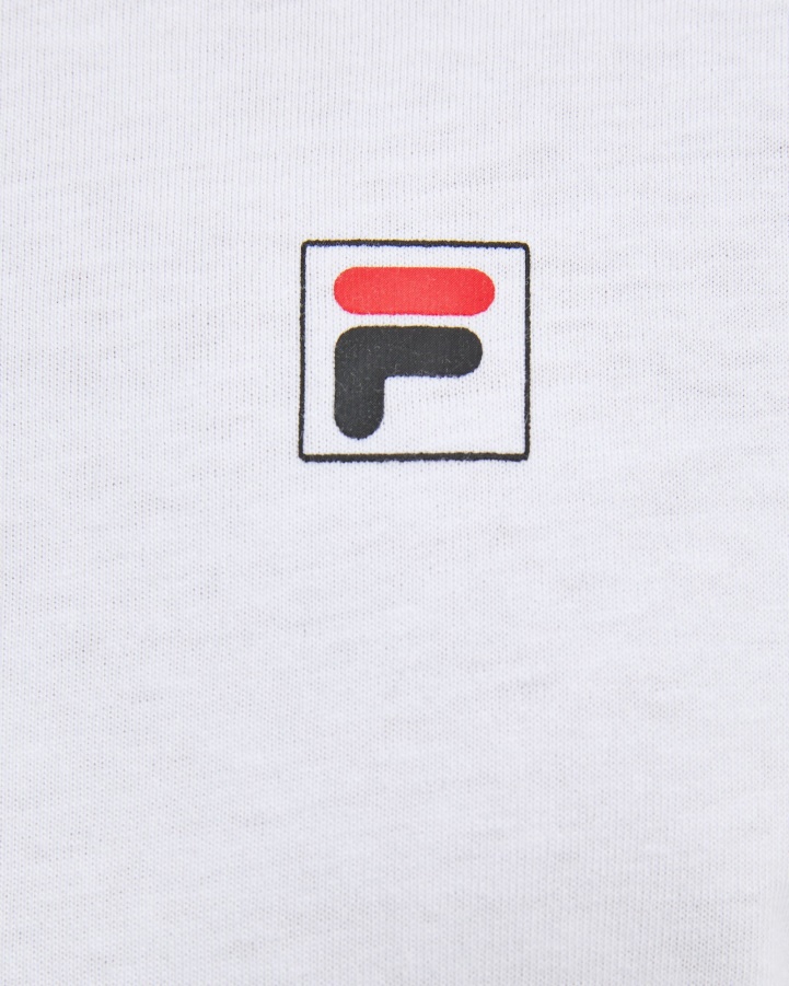 Classic Men's Long Sleeve Tee Fila White