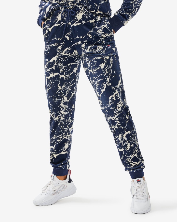 Unisex Aspen Pants Fila Navy Marble