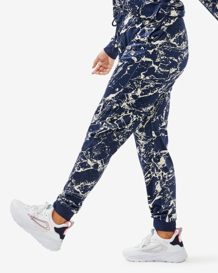 Unisex Aspen Pants Fila Navy Marble