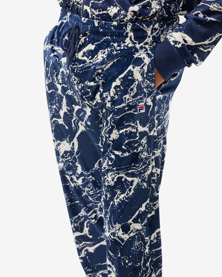 Unisex Aspen Pants Fila Navy Marble