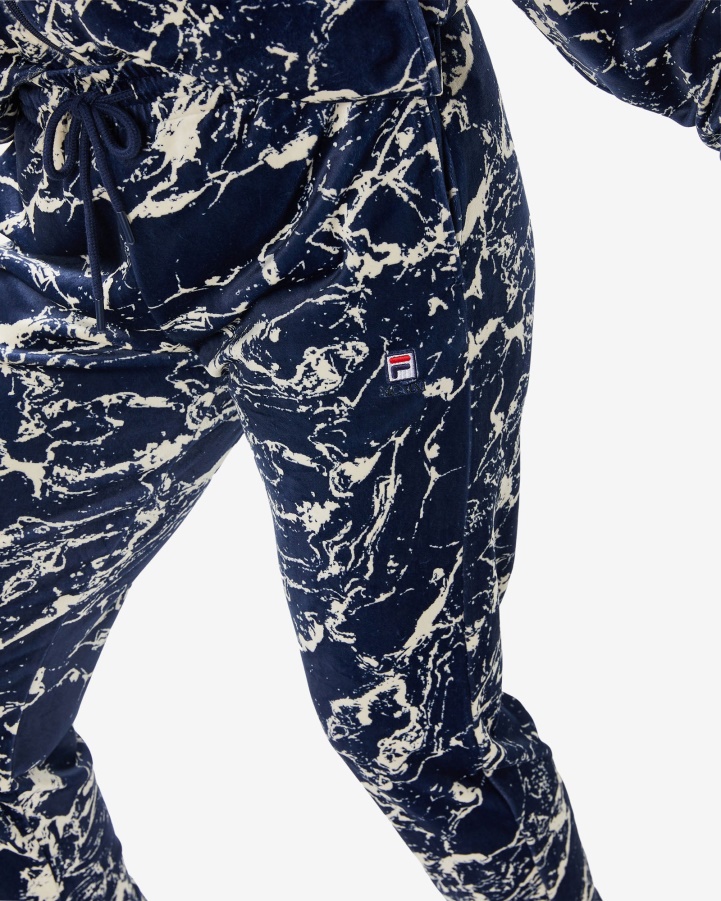 Unisex Aspen Pants Fila Navy Marble