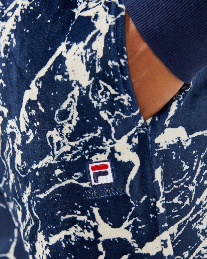 Unisex Aspen Pants Fila Navy Marble