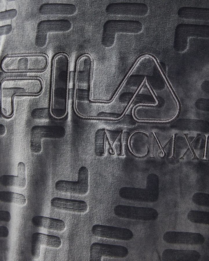 Black Oyster Fila Unisex Aspen Crew