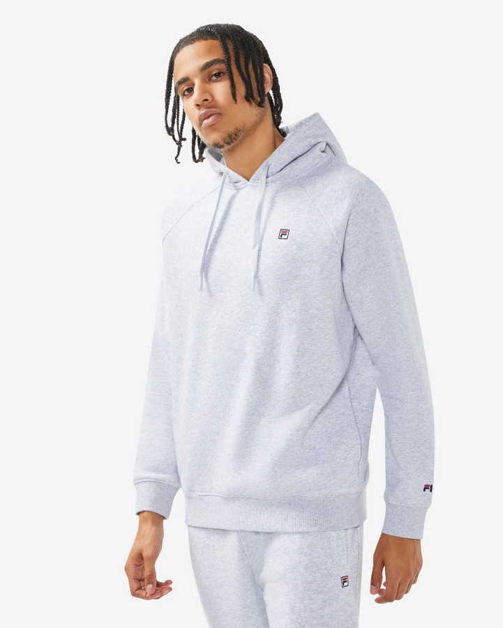 Unisex Badge 3.0 Hood Fila Light Grey Marle