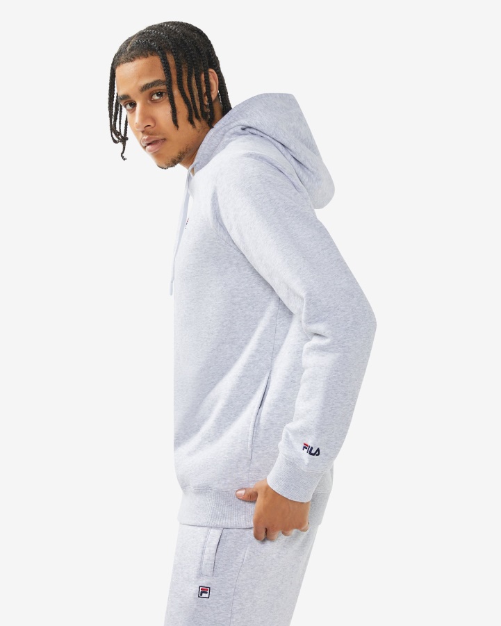 Unisex Badge 3.0 Hood Fila Light Grey Marle