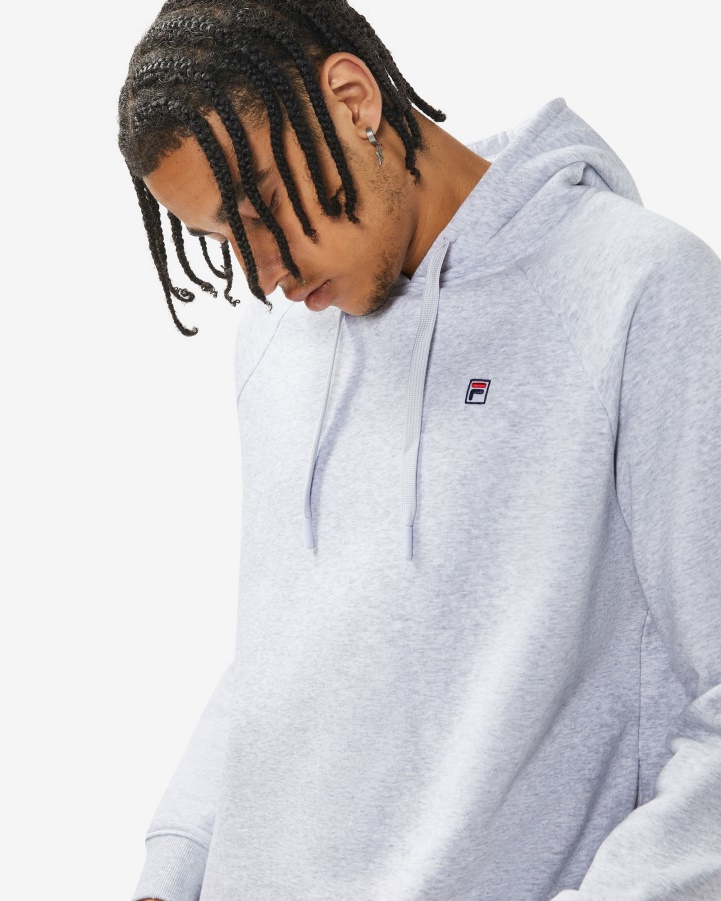 Unisex Badge 3.0 Hood Fila Light Grey Marle
