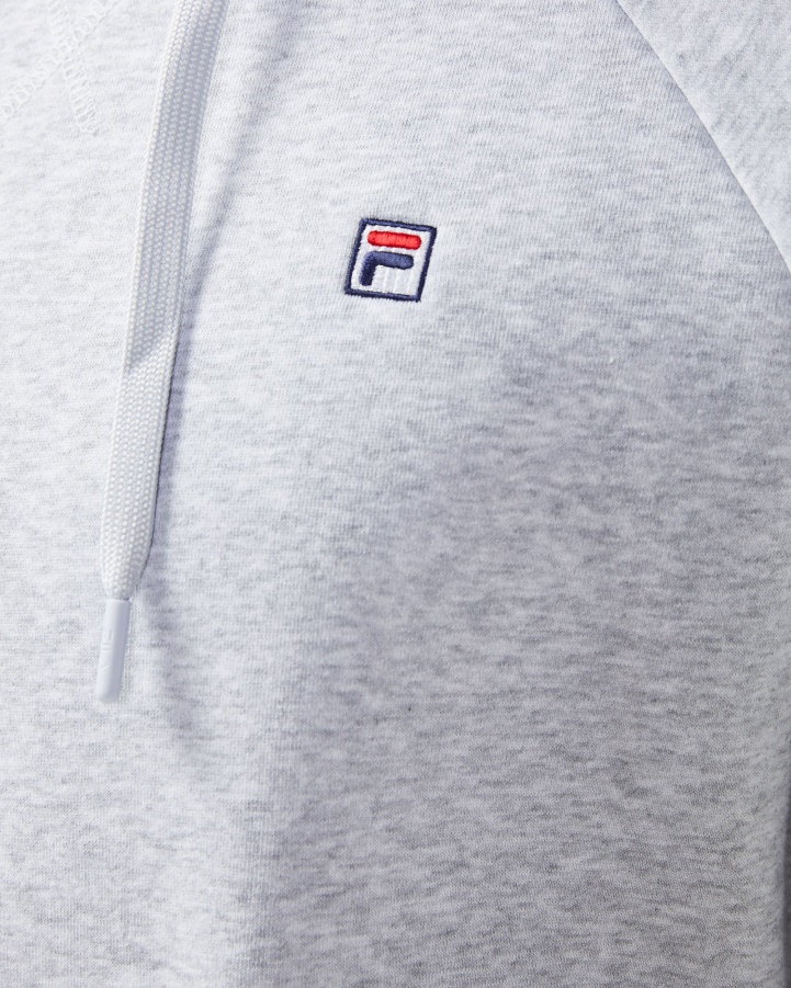 Unisex Badge 3.0 Hood Fila Light Grey Marle