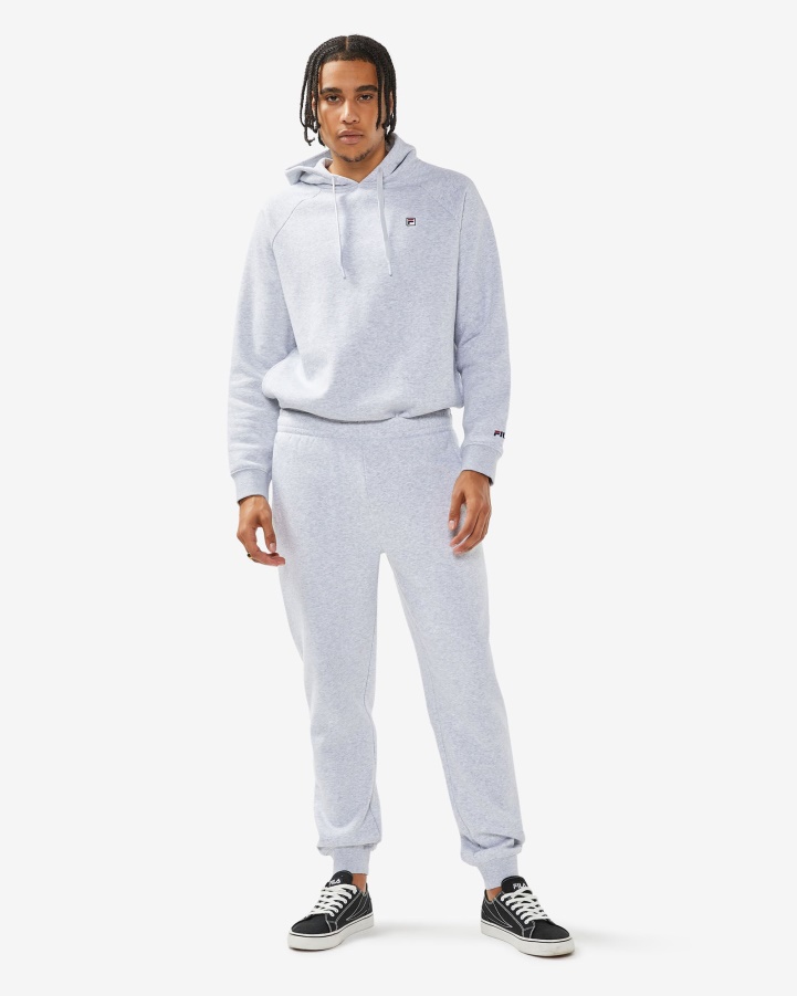 Fila Light Grey Marle Unisex Badge 3.0 Pants