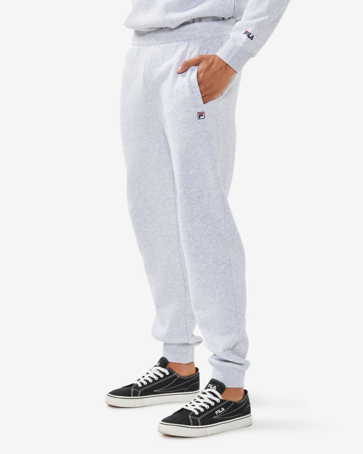 Fila Light Grey Marle Unisex Badge 3.0 Pants