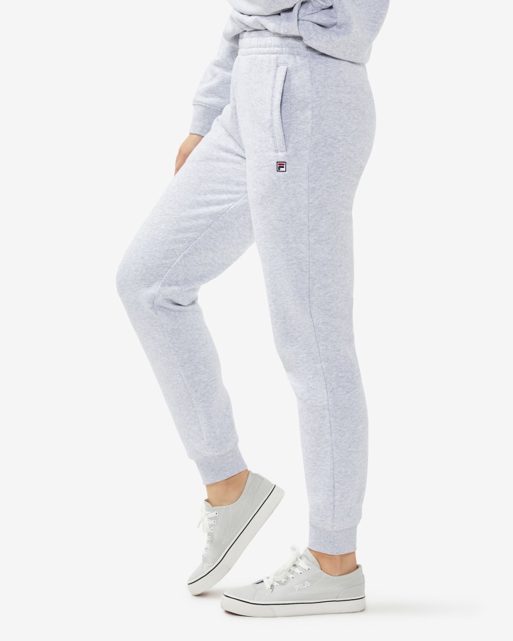 Fila Light Grey Marle Unisex Badge 3.0 Pants