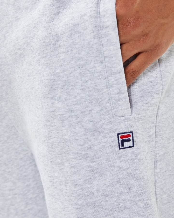 Fila Light Grey Marle Unisex Badge 3.0 Pants