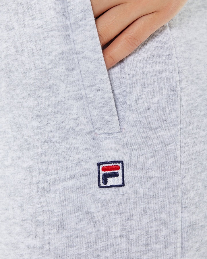 Fila Light Grey Marle Unisex Badge 3.0 Pants