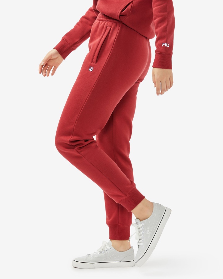 Fila Pink/Red Unisex Badge 3.0 Pants