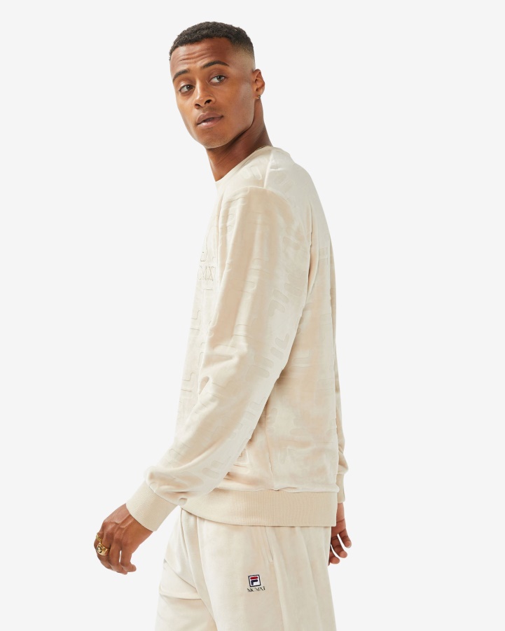 Fila Unisex Aspen Crew Cosmic Almond