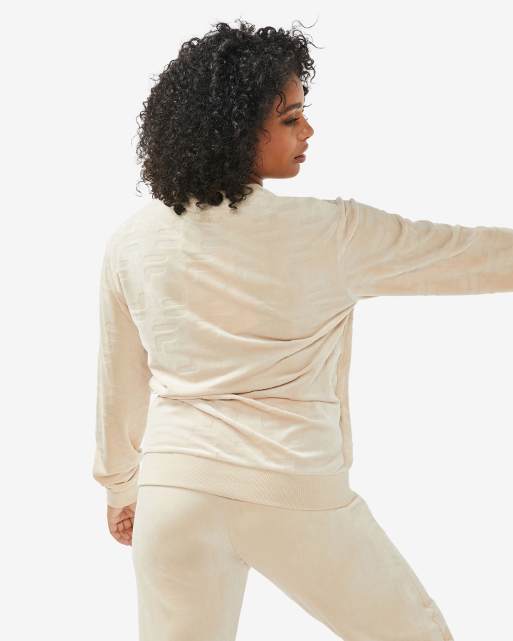 Fila Unisex Aspen Crew Cosmic Almond