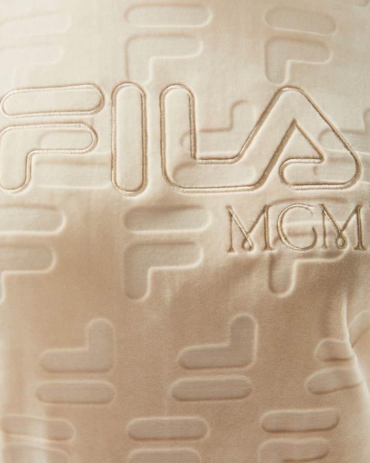 Fila Unisex Aspen Crew Cosmic Almond