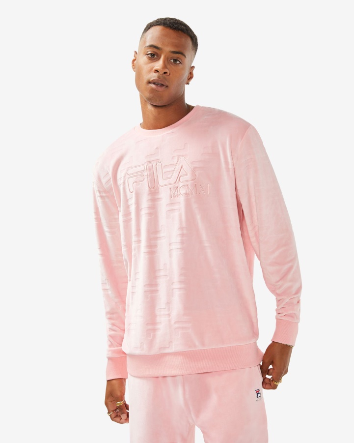 Unisex Aspen Crew Fila Pale Rose