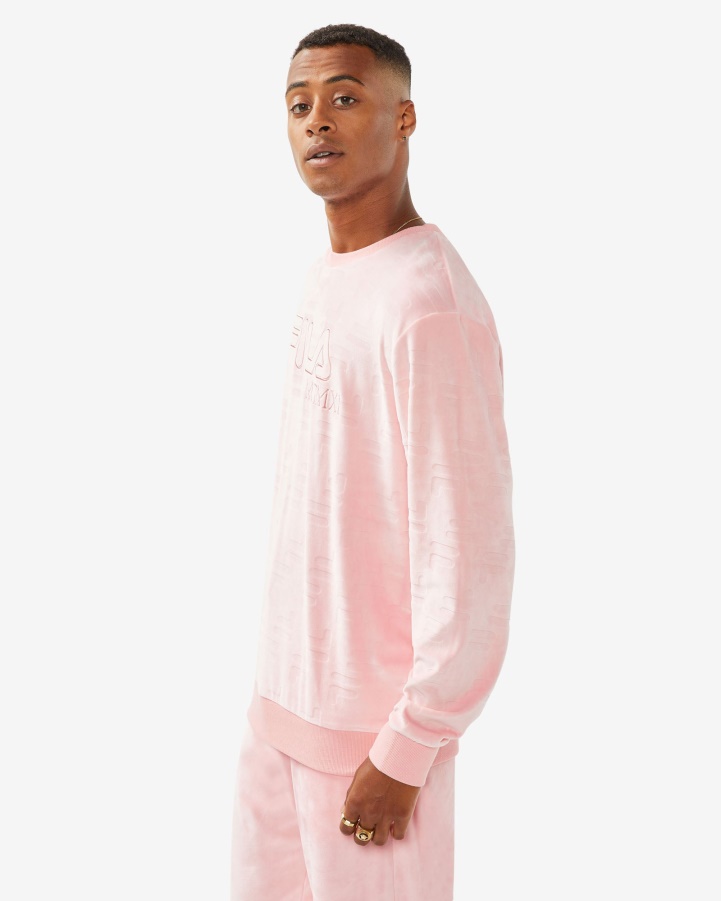 Unisex Aspen Crew Fila Pale Rose