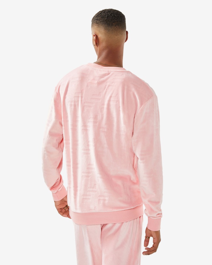Unisex Aspen Crew Fila Pale Rose