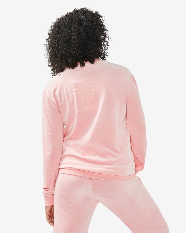 Unisex Aspen Crew Fila Pale Rose