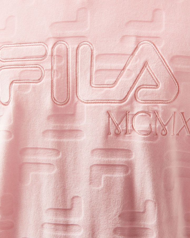 Unisex Aspen Crew Fila Pale Rose