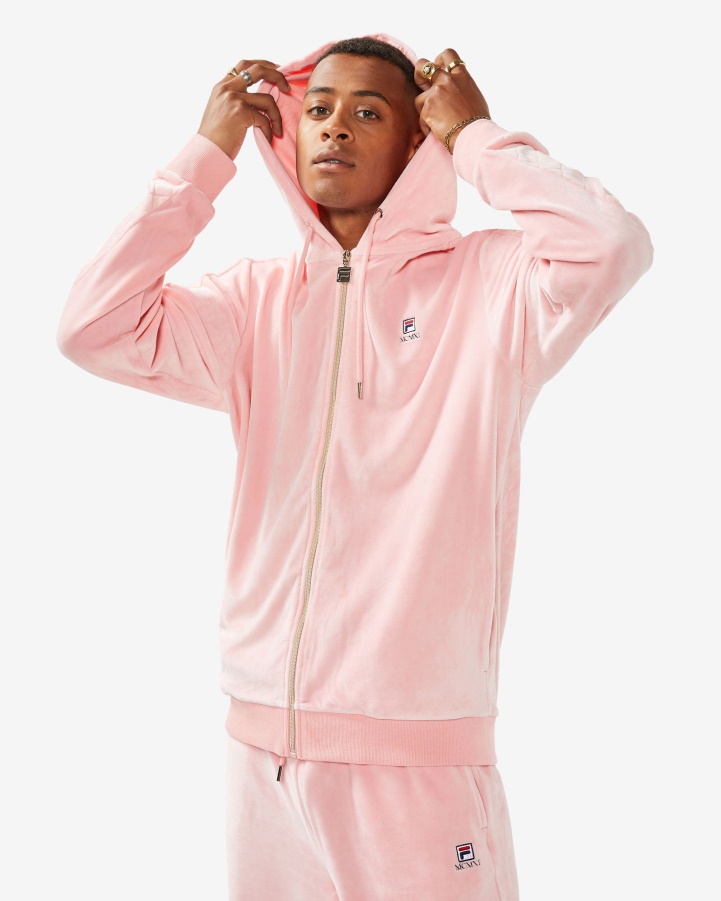 Pale Rose Fila Unisex Aspen Jacket