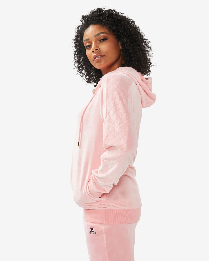 Pale Rose Fila Unisex Aspen Jacket